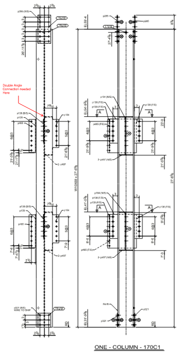 Structural steel shop drawing review markup